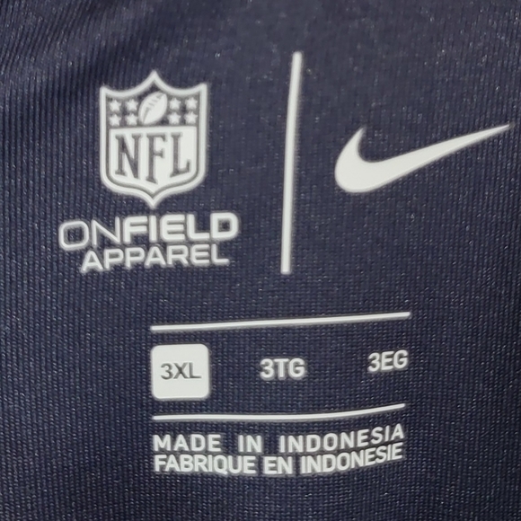 NIKE NFL CHICAGO BEARS SWEAT SHIRT by Onfield apparel size 3xl - Picture 3 of 5